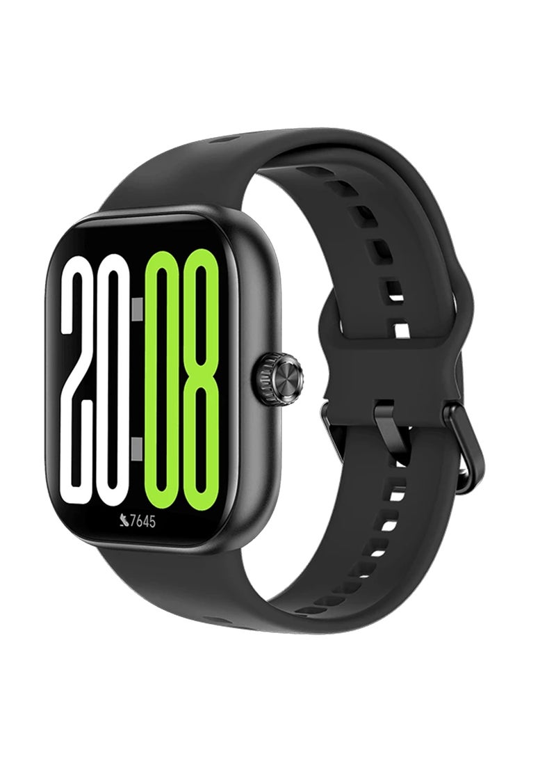 Honor Choice Watch 2 Pro Smartwatch, 1.97” AMOLED Display, 14-Day Battery, Built-in GPS, 120+ Sports Modes, Up to 50 Meter Deep IP68 Water Resistant, Android & iOS Compatible, Black - Image 1
