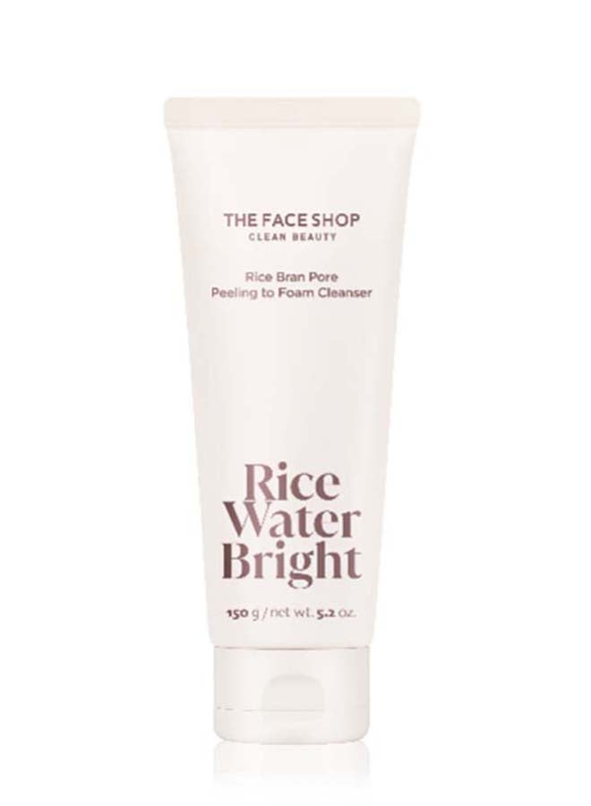 Rice Water Bright Rice Bran Pore Peeling To Fo Colorless