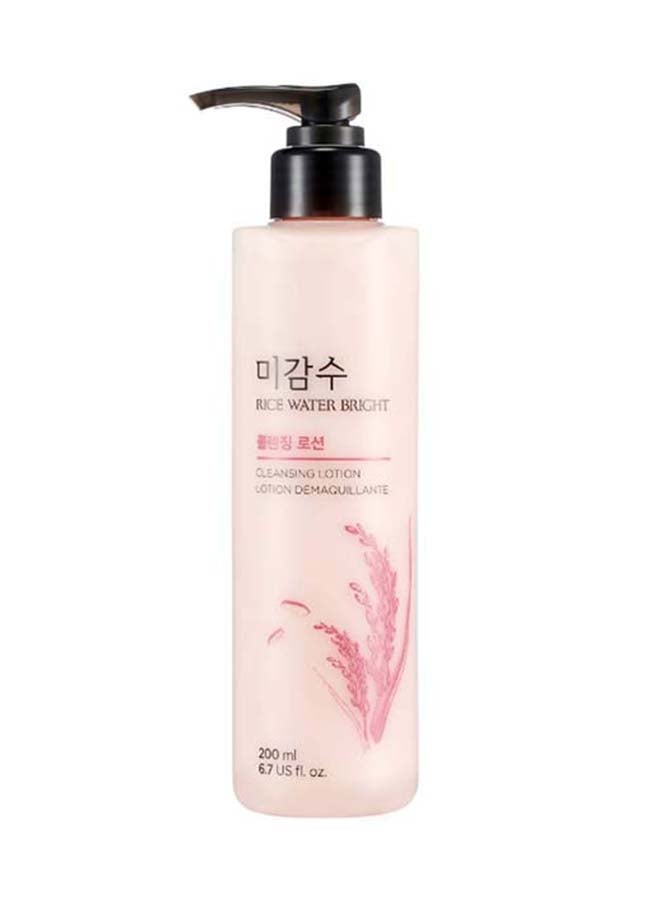 Rice Water Bright Cleansing Lotion Colorless