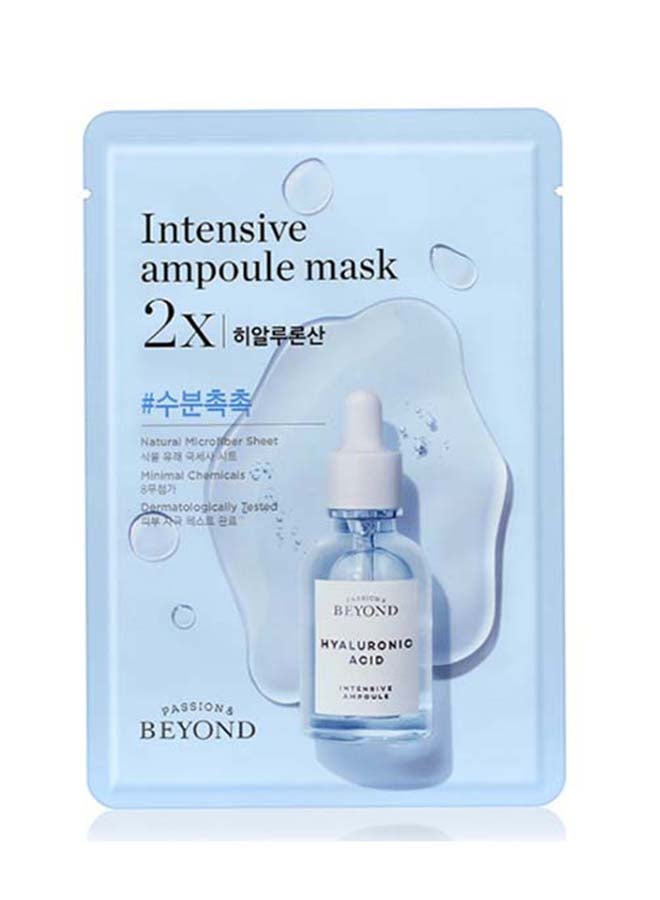 Beyond Intensive Ampoule Mask 2X-Hyaluronic Acid Colorless