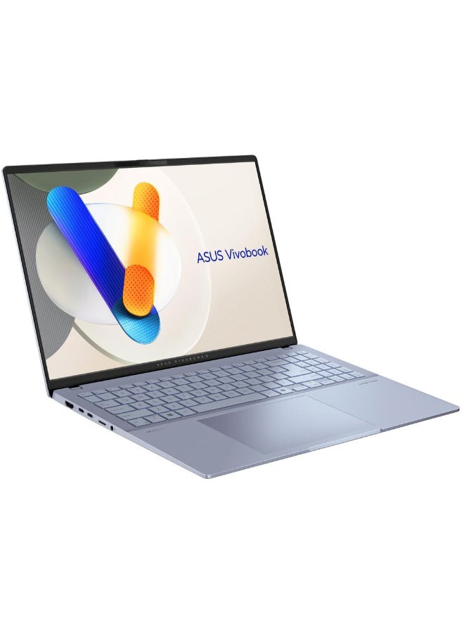 ASUS VivoBook S16 OLED Laptop, Intel Ultra 9 285H, 32GB LPDDR5x RAM, 1TB SSD Storage, 16 Inch OLED Display, Intel Arc, Windows 11 Home, English/Arabic Mist Blue - Image 2