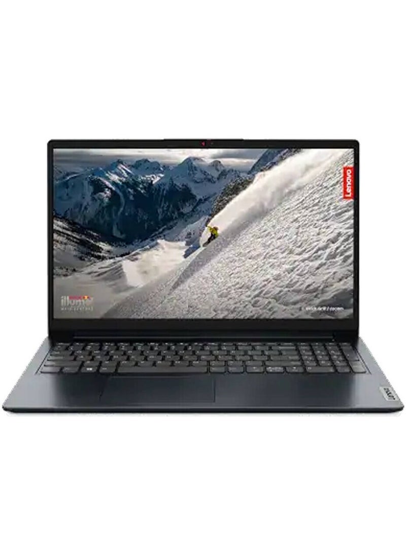 Lenovo IdeaPad 1 15AMN7 Laptop, 15.6" FHD TN Display, AMD Ryzen 5 7520U, 8GB RAM, 256GB SSD, AMD Radeon 610M Graphics, Non-Backlit English Keyboard, Win11 English Abyss Blue - Image 1