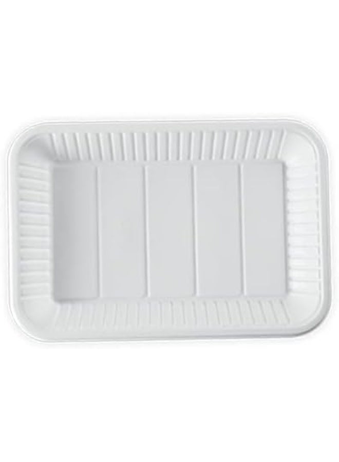 Falconpack Falcon Pack Retail Plastic Tray, NO.3 (22.5 x16.2 x10.2) White 500 gram - Image 3