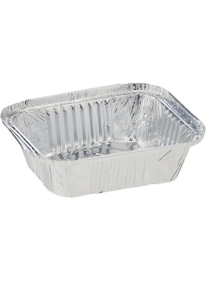 فالكون باك RETAIL ALUM. CONT RECT. 8342 W/LID - 10 Pcs - 450 CC Silver - Image 2