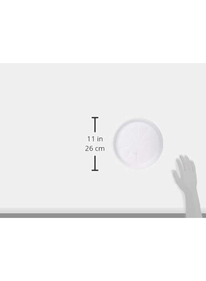 Falconpack Falcon Plastic Round Plate 26Cm 25'S White 25cm - Image 4
