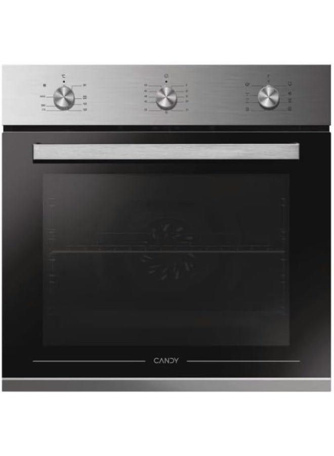 كاندي 60cm 70 Litre Built-in Electric Oven, Fan Assisted, 8 Cooking Functions, Aquactiva Steam Clean - 595x595x568 mm FCT612X/1 FCT612X/1 silver - Image 2