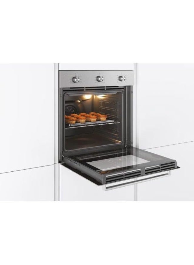 كاندي 60cm 70 Litre Built-in Electric Oven, Fan Assisted, 8 Cooking Functions, Aquactiva Steam Clean - 595x595x568 mm FCT612X/1 FCT612X/1 silver - Image 3