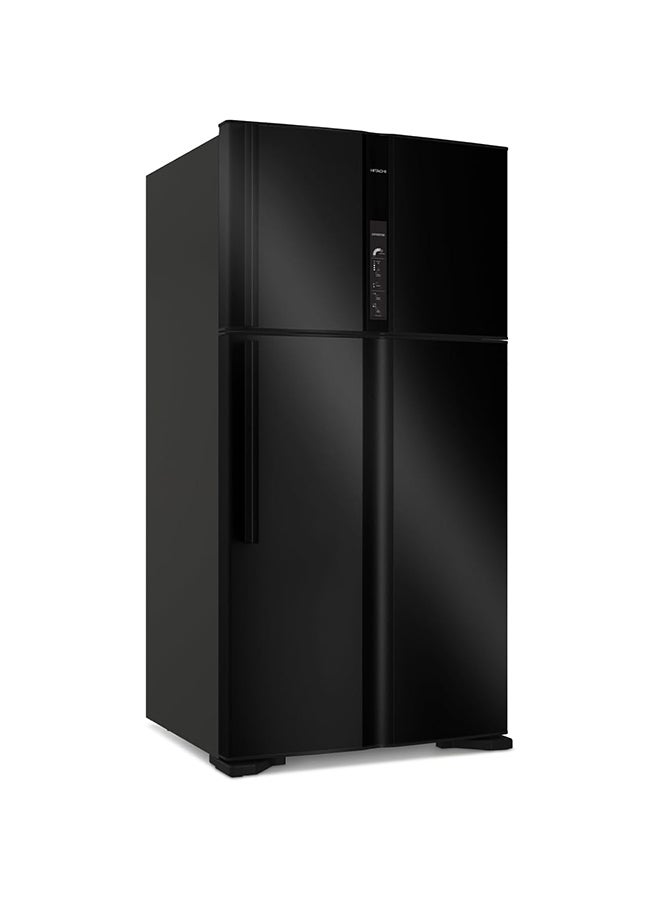Hitachi Mega Size Refrigerator 990L Gross and 700L Net, Double Door, Top Mount, Inverter x Dual Fan Cooling, Triple Power Filter, Selectable Mode Compartment, LED Control, Midnight Black - RV990PUK1K1U RV990PUK1K1U ‎Midnight Shine Black - Image 2