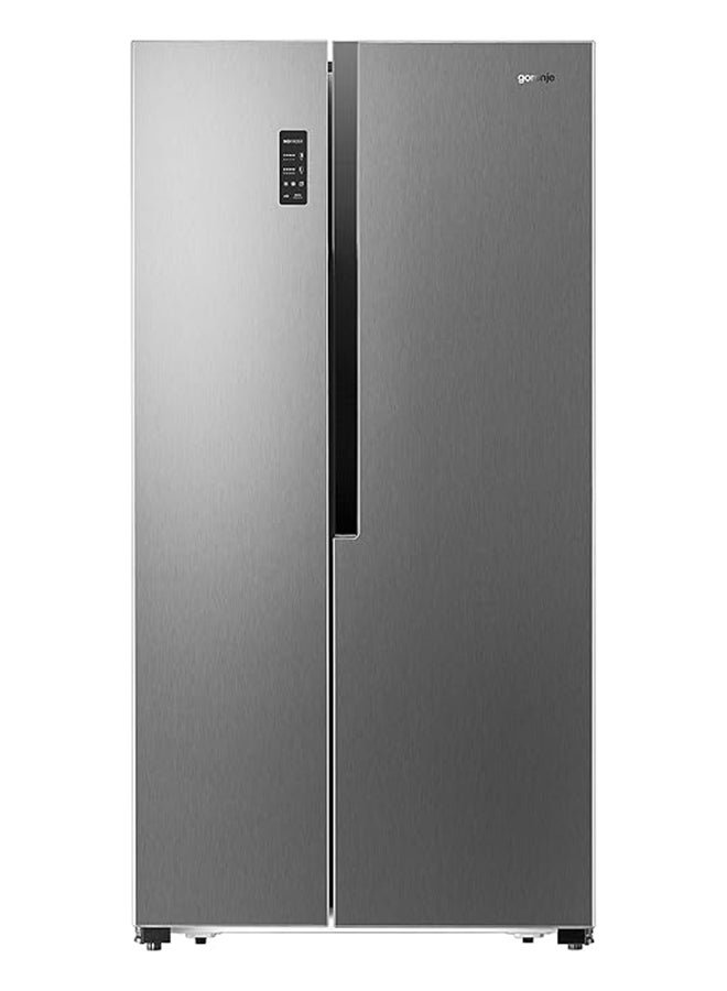 Gorenje Refrigerator 566L Gross and 216L Net, Side By Side, InverterCompressor, XtraSpace interior, SensoTech electronic control,NoFrost Plus, Stainless steel-Nrs9182MxUK NRS9182MXUK1 Stainless steel - Image 1