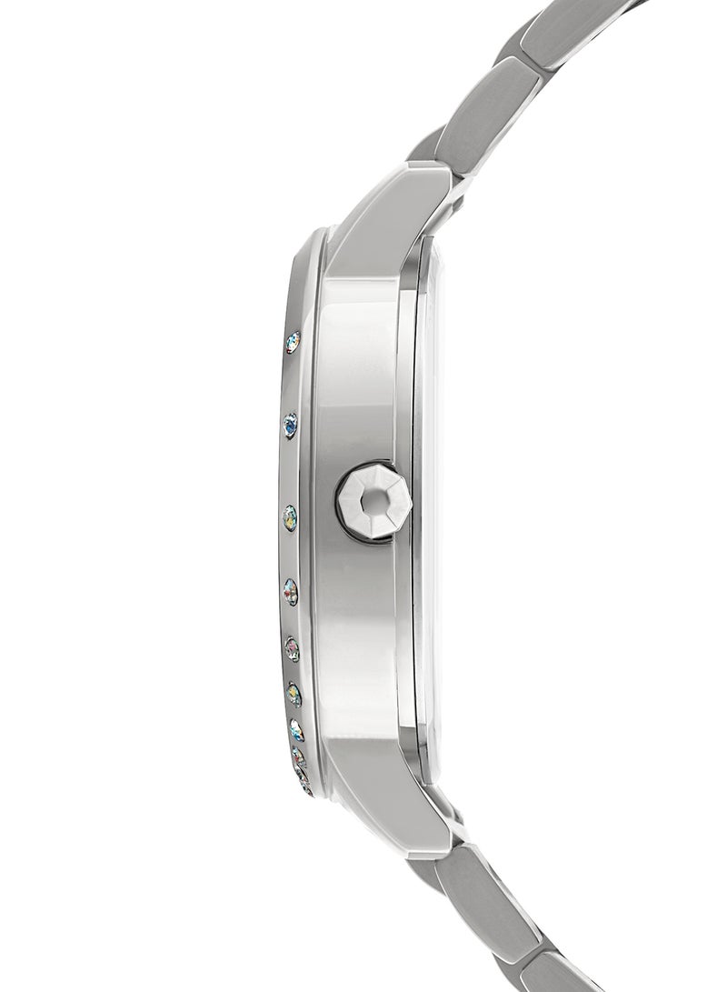 POLICE Women's Ponta Black Dial Leather Strap Analog Watch for Women, 36mm - Image 2