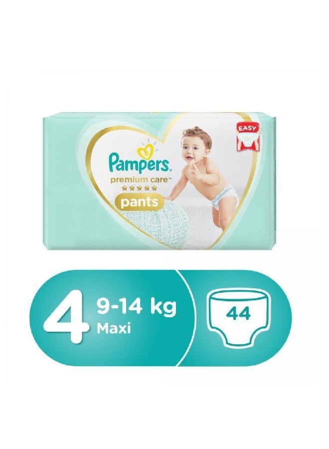 Premium Care Size 4 Maxi 9-14 kg Jumbo Pack 44 Pants Diapers