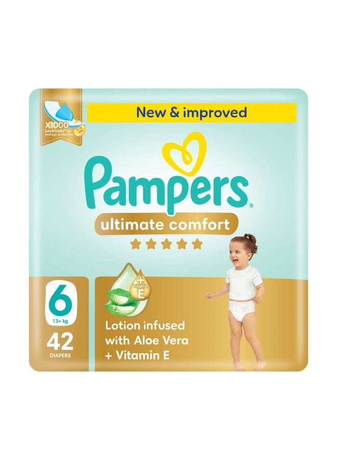 Baby Diaper Size 6, 42 Pcs