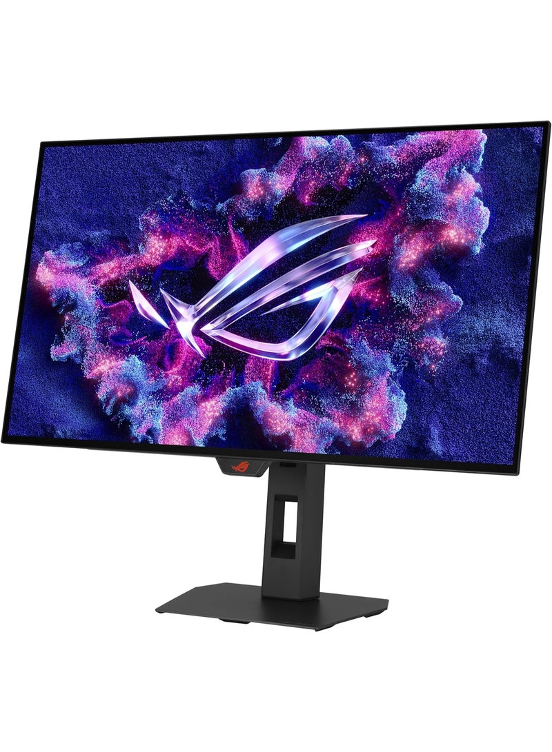 أسوس ROG Strix OLED XG27AQDMGR 27 Inch Gaming Monitor (QHD 2560 x 1440, True Black Glossy OLED, 240Hz, 0.03ms Response Time, ELMB, HDR10, 1x DisplayPort 1.4, 2X HDMI 2.1, 2x USB-A) Black - Image 3