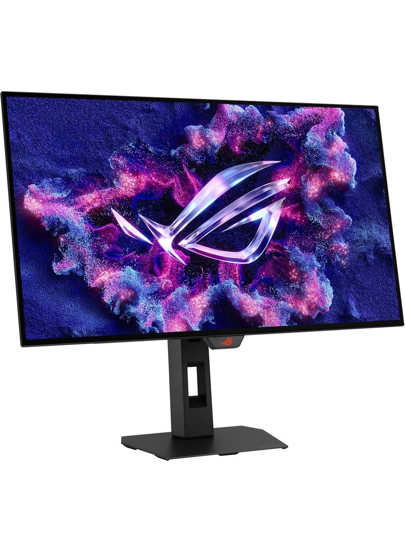 أسوس ROG Strix OLED XG27AQDMGR 27 Inch Gaming Monitor (QHD 2560 x 1440, True Black Glossy OLED, 240Hz, 0.03ms Response Time, ELMB, HDR10, 1x DisplayPort 1.4, 2X HDMI 2.1, 2x USB-A) Black - Image 2