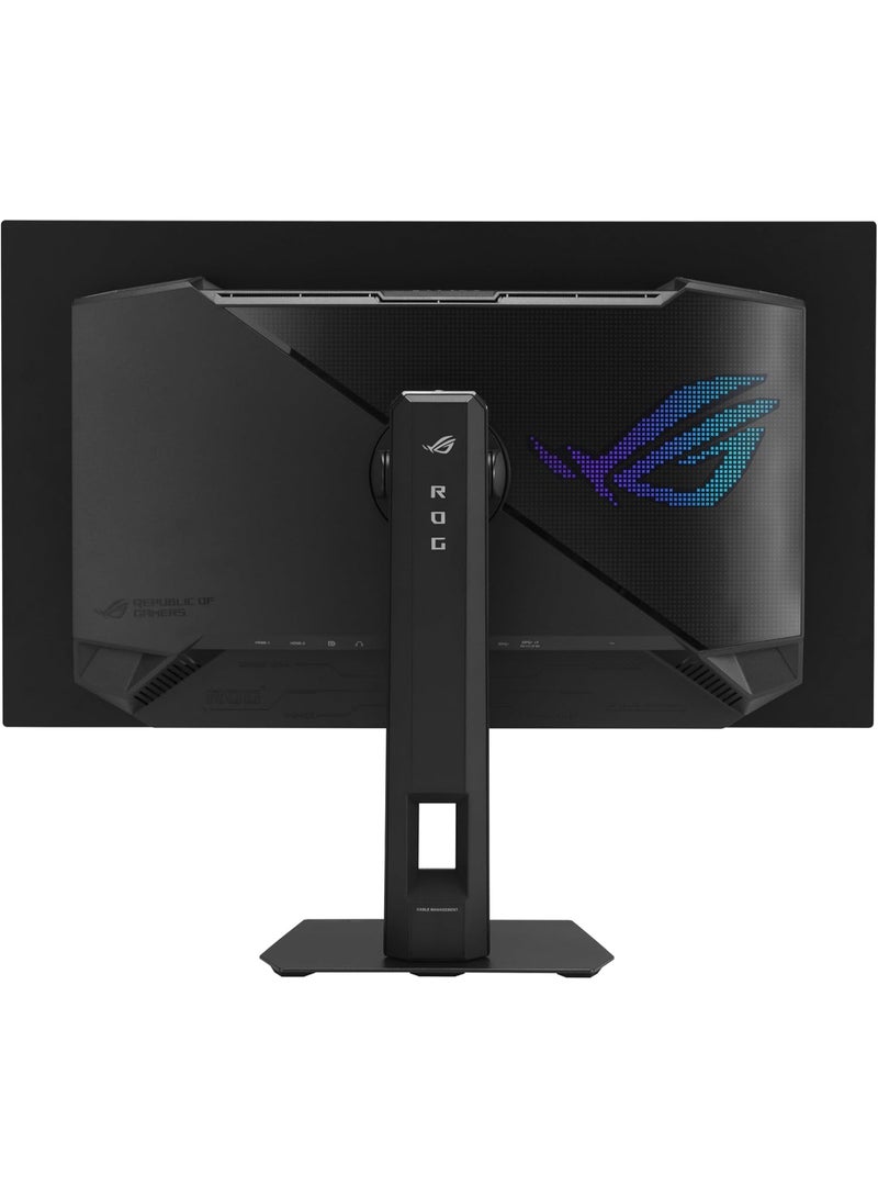 أسوس ROG Strix OLED XG27AQDMGR 27 Inch Gaming Monitor (QHD 2560 x 1440, True Black Glossy OLED, 240Hz, 0.03ms Response Time, ELMB, HDR10, 1x DisplayPort 1.4, 2X HDMI 2.1, 2x USB-A) Black - Image 4