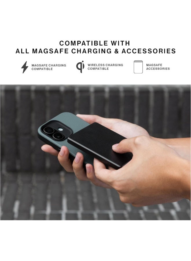 Native Union iPhone 17 Pro MagSafe Case ACTIVE 2.0, 10-Ft Drop Protection Premium Leather & TPU Cover Case, Slim & Thin, Raised Camera Bezel, Wireless Charging Compatible - Black - Image 5