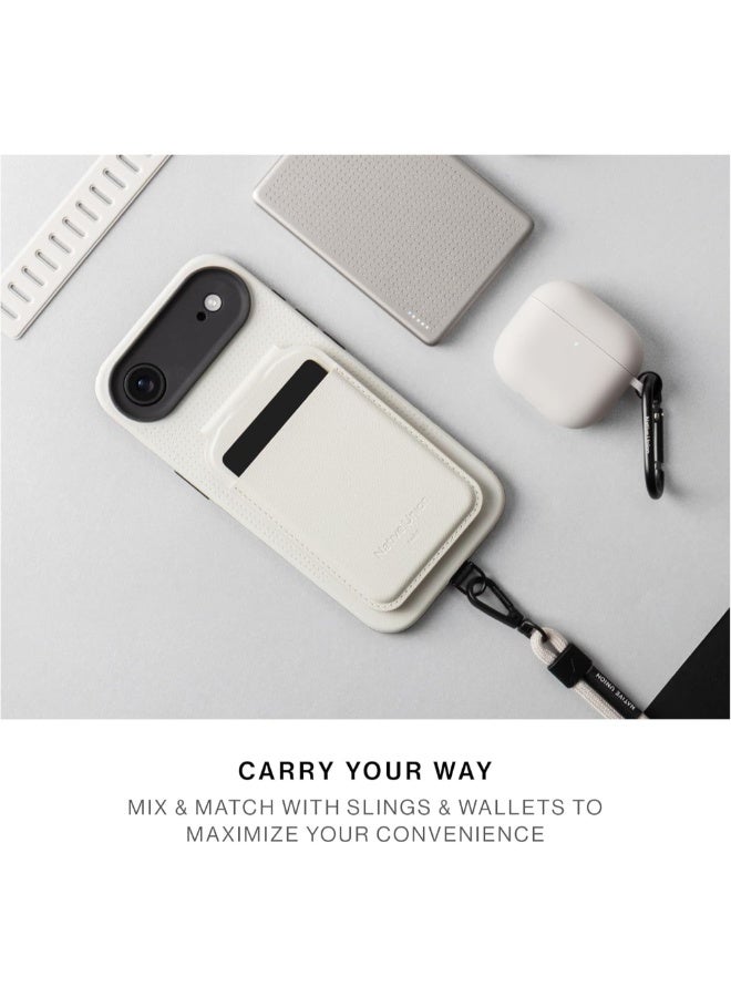 Native Union iPhone 17 Pro MagSafe Case ACTIVE 2.0, 10-Ft Drop Protection Premium Leather & TPU Cover Case, Slim & Thin, Raised Camera Bezel, Wireless Charging Compatible - Sandstone - Image 3