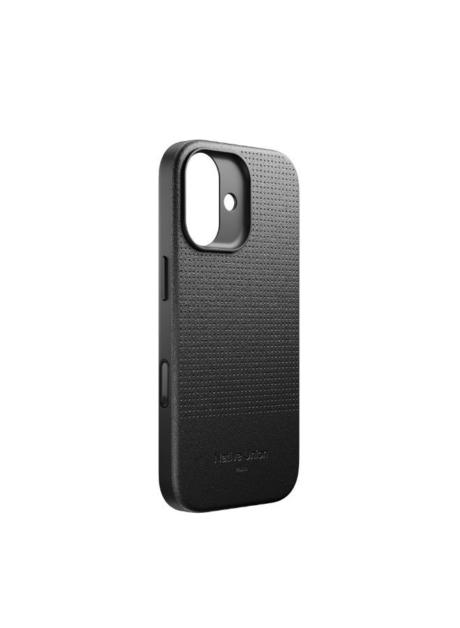 Native Union iPhone 17 MagSafe Case ACTIVE 2.0, 10-Ft Drop Protection Premium Leather & TPU Cover Case, Slim & Thin, Raised Camera Bezel, Wireless Charging Compatible - Black Black - Image 5