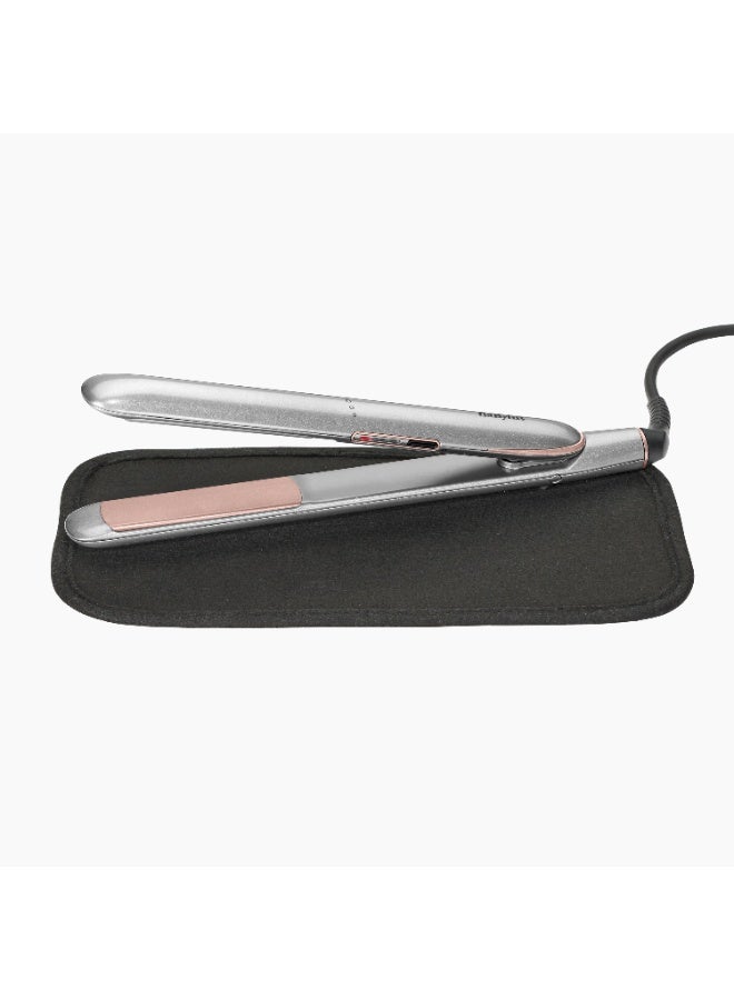 BaByliss Cosmos Styler Smooth Sleek Hair Straightener with 25mm Ceramic Plates, Fast Heating with 3 Heat Settings 180–235°C, Multi-Voltage Use, (ST260SDE) Grey 32x7x13.5cm - Image 3