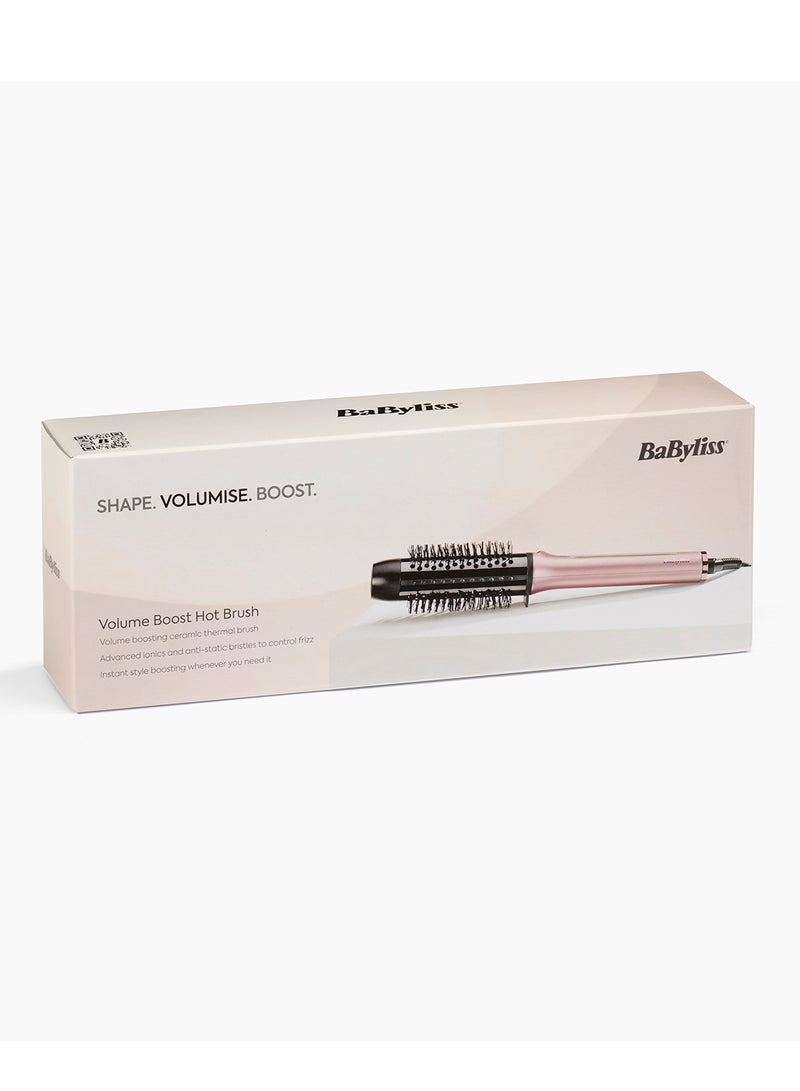 بيبي ليس أداة تصفيف حرارية لزيادة حجم الشعر بفرشاة هوائية ساخنة، فرشاة دائرية ساخنة 28 مم مع وظيفة تجعيد، تحكم في تجاعيد الأيونات، 4 إعدادات حرارة، متعددة الجهد، (HSB200SDE) - Image 2