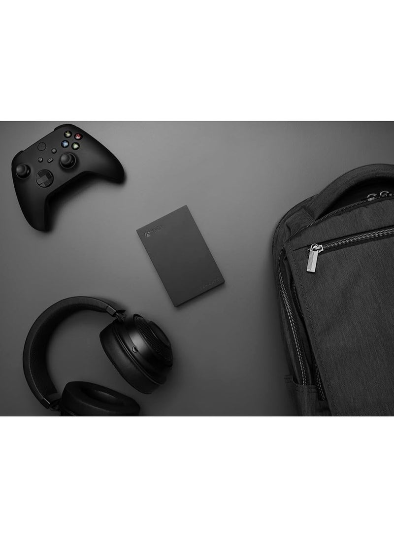 Seagate Game Drive for Xbox, 5TB, External Hard Drive Portable, USB 3.2 Gen 1, White with built-in green LED bar, Xbox Certified (STKX5000100) 5 TB - Image 2