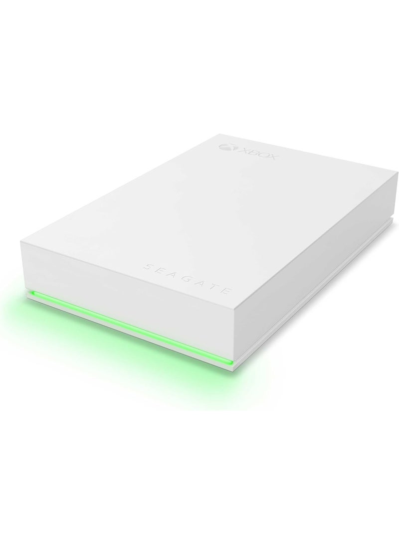 Seagate Game Drive for Xbox, 5TB, External Hard Drive Portable, USB 3.2 Gen 1, White with built-in green LED bar, Xbox Certified (STKX5000100) 5 TB - Image 5