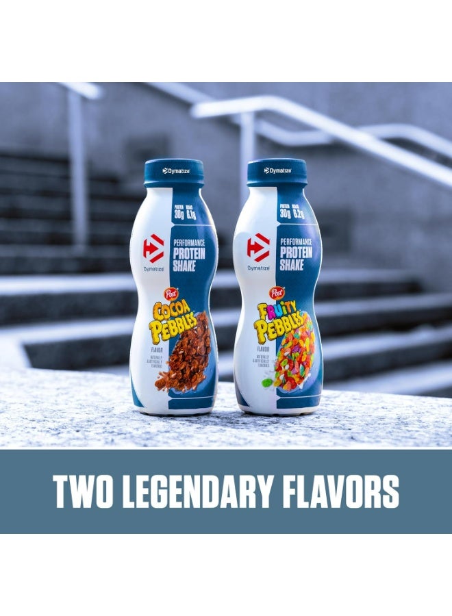 ديماتيز مشروب بروتين الأداء، كاكاو بيبلز، 30 جرام بروتين، 6.1 جرام BCAA لاستعادة العضلات، بدون سكر مضاف، منخفض الدهون، 24 فيتامينات ومعادن، خالي من الجلوتين، جاهز للشرب، وجبة خفيفة أثناء التنقل، 11.5 أونصة سائلة، 12 عبوة - Image 5