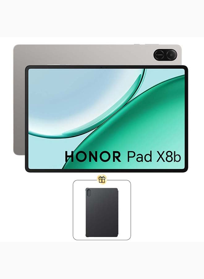 Honor Pad X8b WiFi Space Grey  4GB RAM 128GB WiFi With Flip Cover - Middle East Version - Image 1