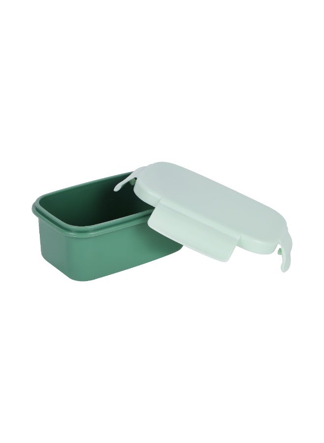 Royalford Plastic Lunch Box with Cutlery- RF12905/ 700 ml and 200 ml, Rectangle Tiffin Boxes with Airtight Lid, Fork and Spoon Assorted - Image 5
