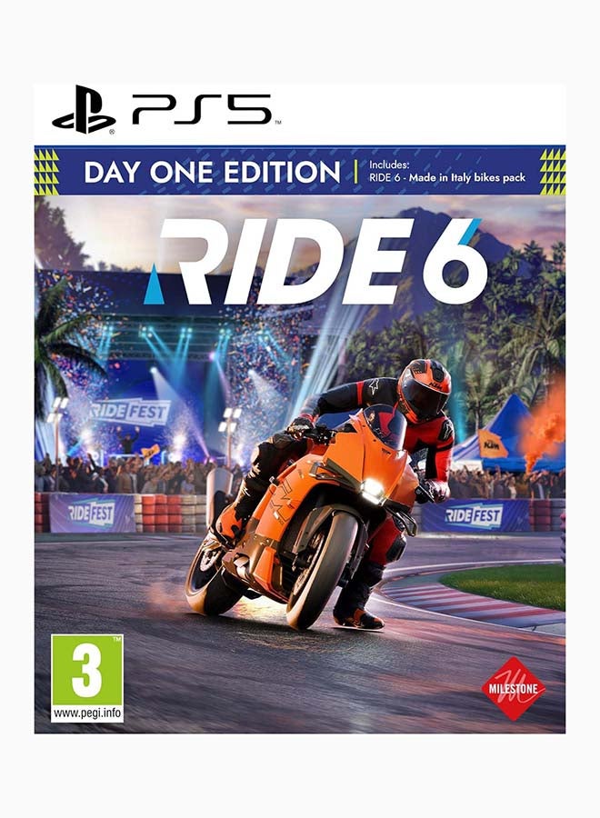 Milestone Ride 6 Day 1 Edition PS5 - PlayStation 5 (PS5) - Image 1