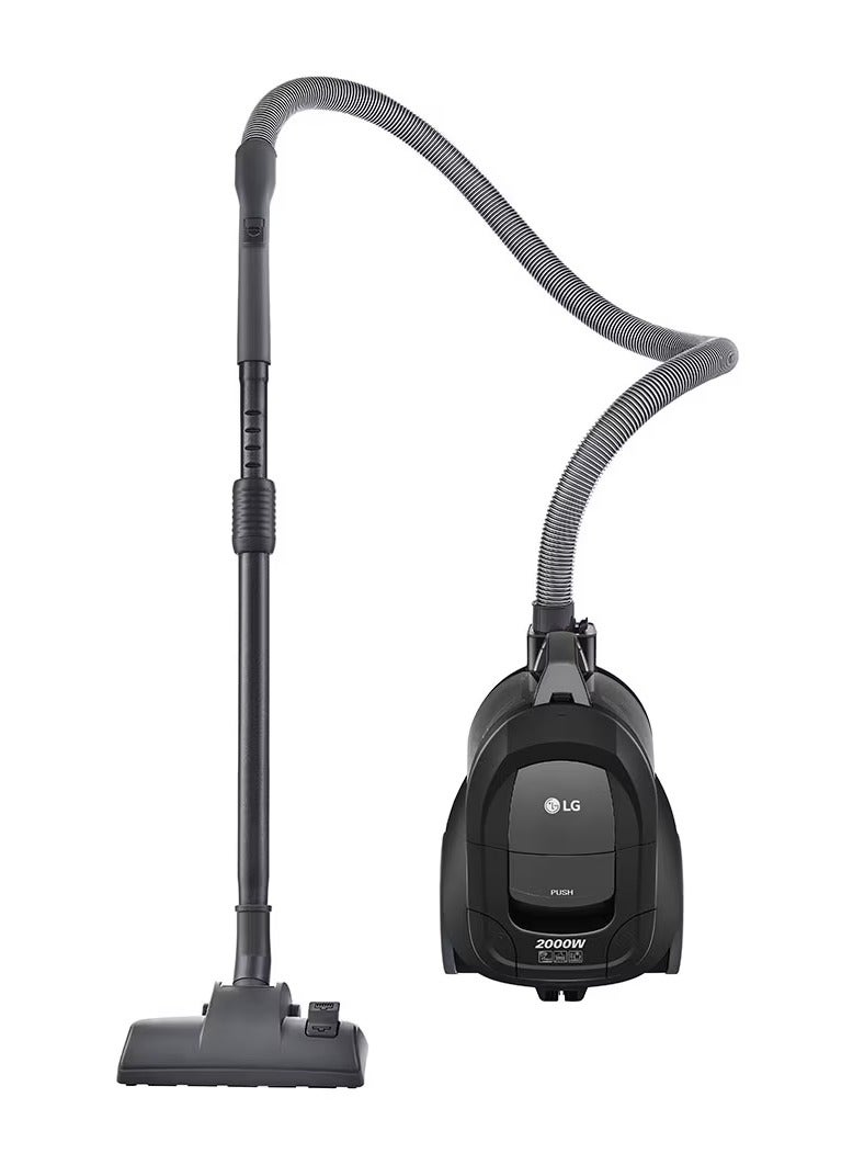 LG Bagless Vacuum Cleaner, 1.3 Liter Dust Capacity, Long Lasting Suction Power, 2000 Watt 2000 W VC5420NNTS.APSQLGF black - Image 1