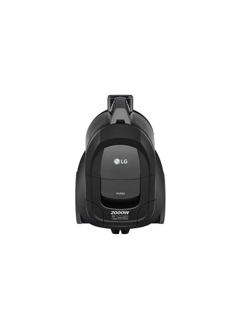 LG Bagless Vacuum Cleaner, 1.3 Liter Dust Capacity, Long Lasting Suction Power, 2000 Watt 2000 W VC5420NNTS.APSQLGF black - Image 2