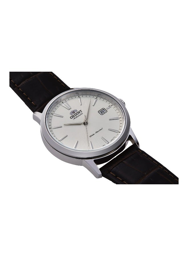 أورينت سيمفونية معاصرة III RA-AC0F07S - ساعة ميكانيكية جلدية للرجال بثلاثة عقارب - Image 3