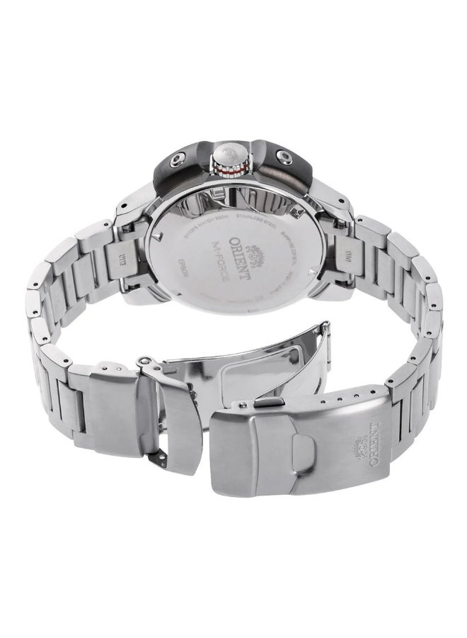 ORIENT Men's ORIENT Sport M-Force RA-AC0L08Y00B - Stainless Steel Male Mechanical 3 hands - Image 3
