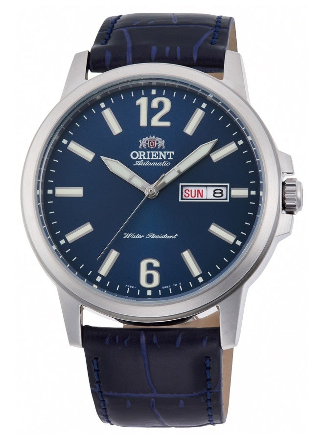 أورينت ساعة ORIENT المعاصرة للرجال RA-AA0C05L - جلد ميكانيكية 3 عقارب - Image 1