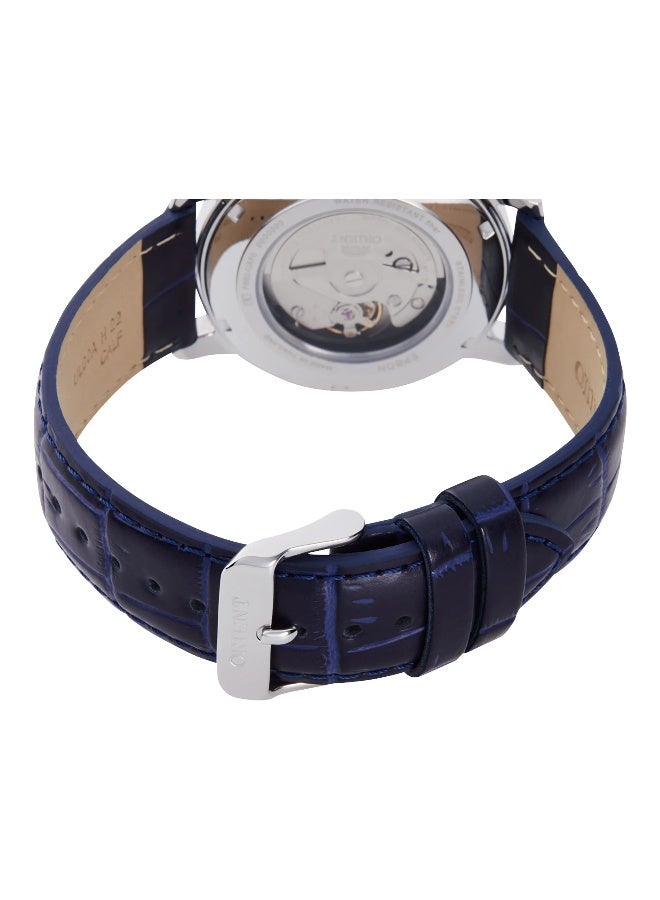 أورينت ساعة ORIENT المعاصرة للرجال RA-AA0C05L - جلد ميكانيكية 3 عقارب - Image 2