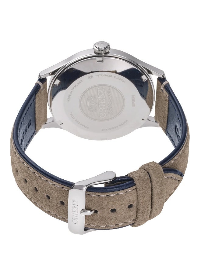 ORIENT Men's ORIENT Classic Bambino V4 RA-AC0P02L - Leather Male Mechanical 3 hands - Image 2