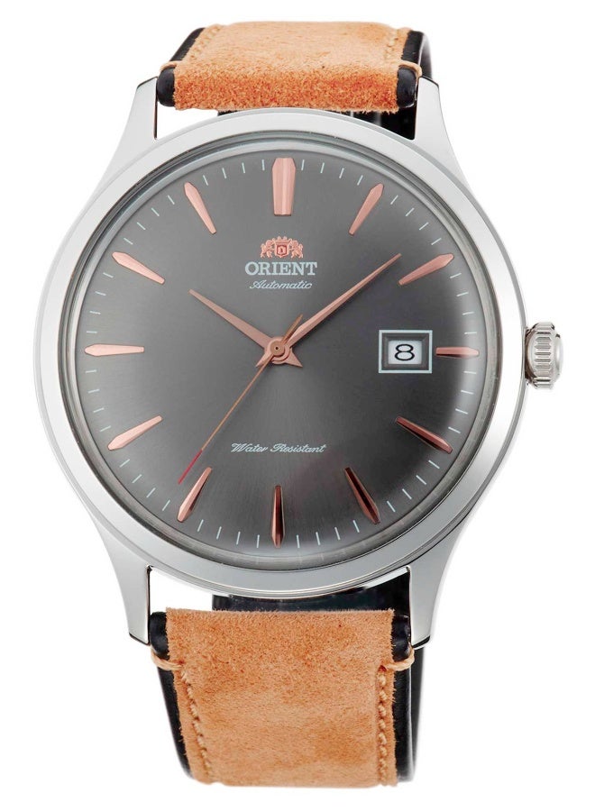 أورينت كلاسيك بامبينو V4 AC08003A - ميكانيكي جلد للذكور 3 عقارب - Image 1