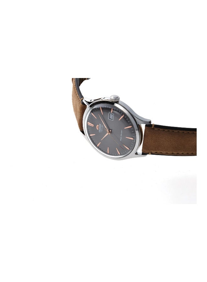 أورينت كلاسيك بامبينو V4 AC08003A - ميكانيكي جلد للذكور 3 عقارب - Image 2