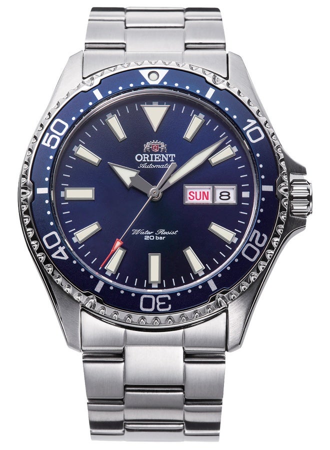 ساعة ORIENT سبورت كاماسو ماكو III V1 RA-AA0002L - ميكانيكية للذكور من الفولاذ المقاوم للصدأ 3 عقارب