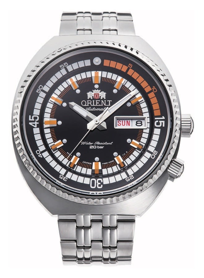 أورينت ساعة ORIENT سبورت نيو كلاسيك RA-AA0E05B19B - ميكانيكية للذكور من الفولاذ المقاوم للصدأ 3 عقارب - Image 1