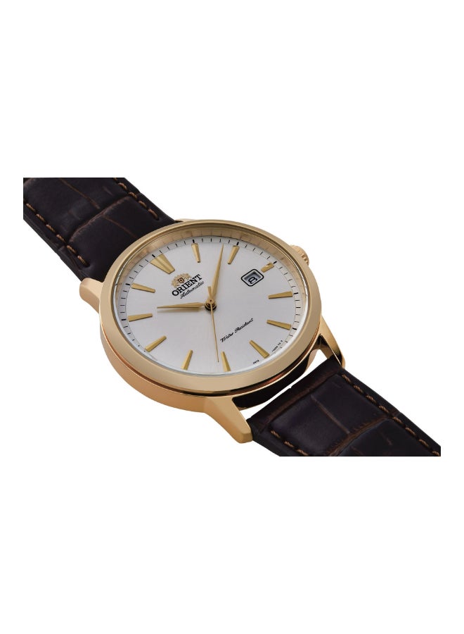 أورينت سيمفونية معاصرة III RA-AC0F04S - ساعة ميكانيكية جلدية للرجال بثلاثة عقارب - Image 4