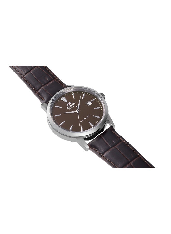 ORIENT Men's ORIENT Contemporary Symphony III RA-AC0F17Y - Leather Male Mechanical 3 hands - Image 3