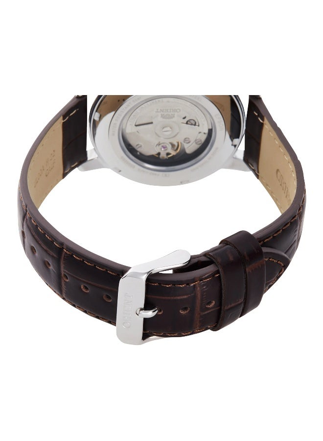 أورينت كونتمبوراري كوميوتر RA-AA0C06E - ساعة ميكانيكية جلدية للرجال بثلاثة عقارب - Image 2