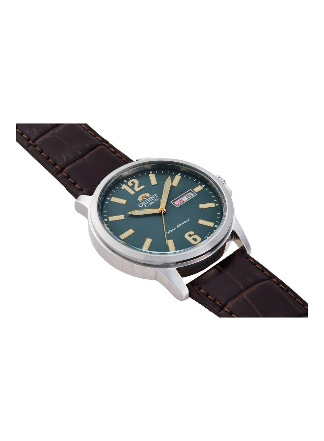 أورينت كونتمبوراري كوميوتر RA-AA0C06E - ساعة ميكانيكية جلدية للرجال بثلاثة عقارب - Image 3