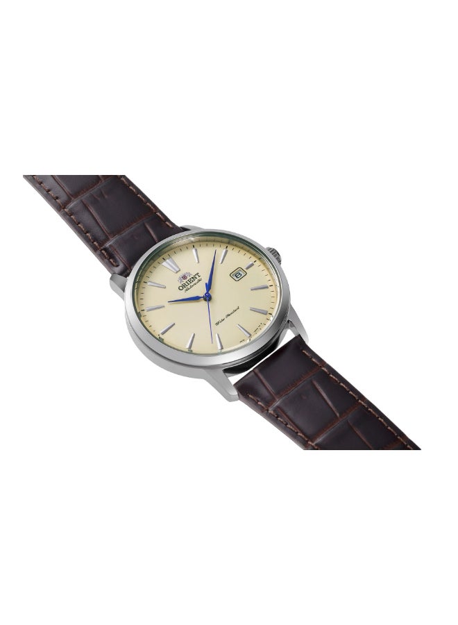 أورينت سيمفونية معاصرة III RA-AC0F16S - ساعة ميكانيكية جلدية للرجال بثلاثة عقارب - Image 4