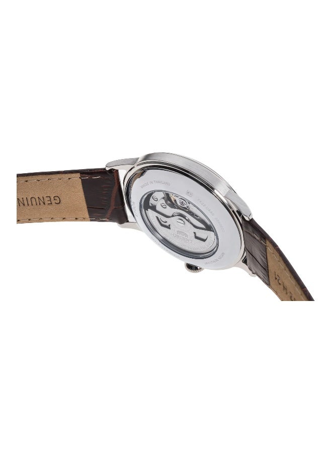 ORIENT Men's ORIENT Classic Bambino Small Seconds RA-AP0002S - Leather Male Mechanical 3 hands - Image 2