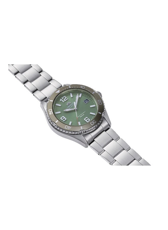 أورينت ساعة ORIENT سبورت ماكو 40 سولار RA-WJ0001E10B - ستانلس ستيل للجنسين سولار 3 عقارب - Image 3