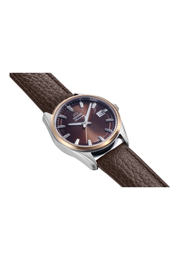 أورينت ساعة ORIENT المعاصرة ستريتو تاريخ RA-AC0R03Y - جلد للذكور ميكانيكية 3 عقارب - Image 4