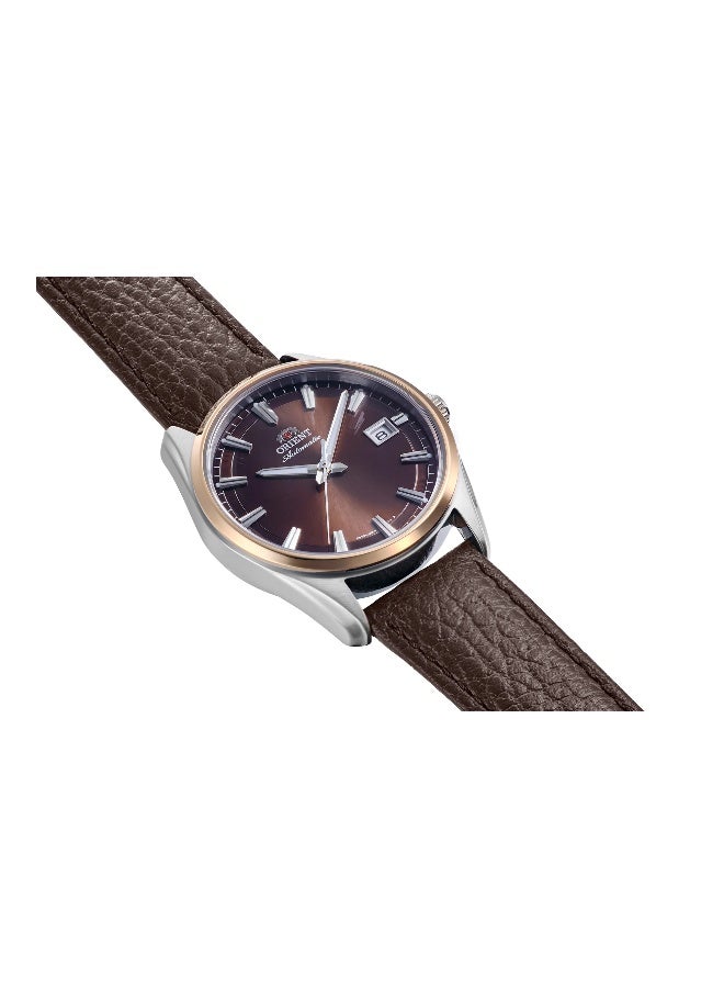 أورينت ساعة ORIENT المعاصرة ستريتو تاريخ RA-AC0R03Y - جلد للذكور ميكانيكية 3 عقارب - Image 3